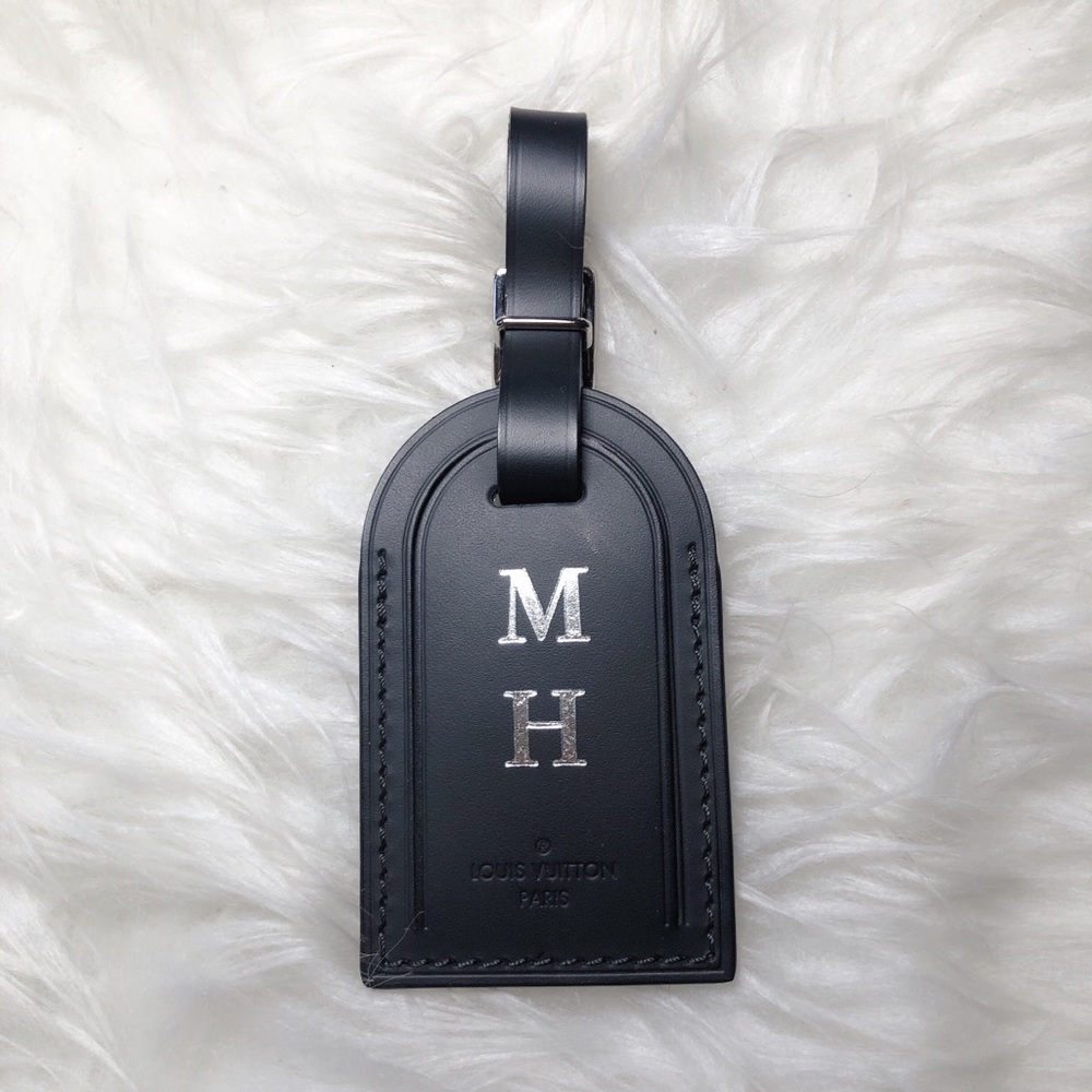 LOUIS VUITTON luggage tag / bag charm
